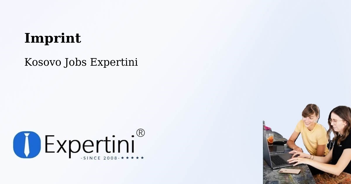 Imprint – Partesh - Kosovo Jobs Expertini